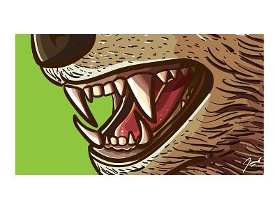 Close Up adobe artist artistic bear cartoon close up design detail drawing icon illustration mascot nature nature illustration vector