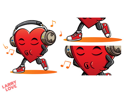 Mascot Design for Larry Love