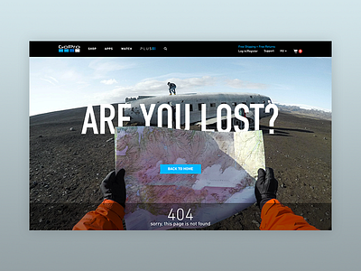 404 Page – GoPro