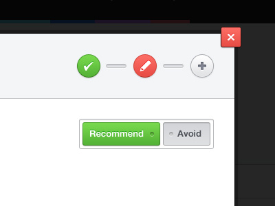 Lightbox avoid close form lightbox pop up recommend review steps ui ux
