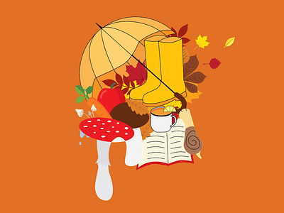 Autumn autumn design illiustration illustrator season