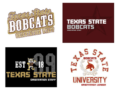 Texas State Orientation Staff Leader Shirts - 2012 design tshirt