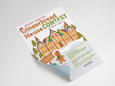 Gingerbread House Contest 2015 flyer