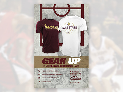 2016 - Gear Up - Basketball Ad ad graphic design web ad