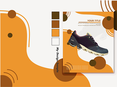 Template Flyer Sneaker adobe illustrator advertise advertisement advertising design design flyer flyer design flyer template illustation illustration template template design vector