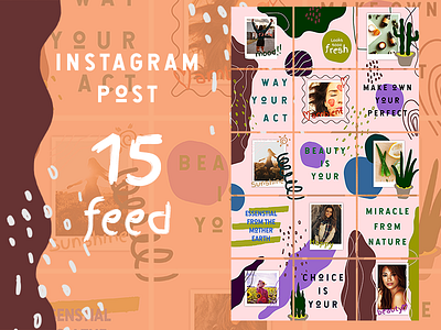 Instagram 15 feed