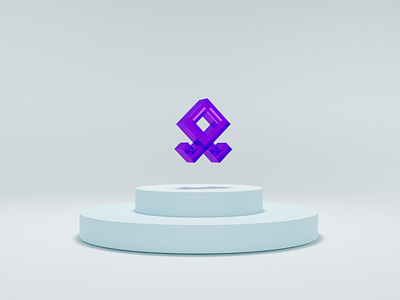 RuneChain 3D logo