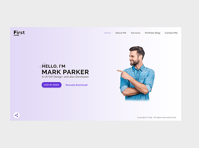 Resume Profile bootstrap 4 free profile page resume clean resume template