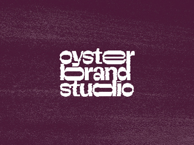 Oyster Brand Studio 3d branding flat illustration logo texture typography ui vector