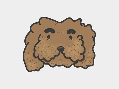 Benji animal branding design dog flat fun icon illustration logo puppy texture vector
