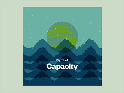 #9: Big Thief - Capacity abstract album artwork art branding color design fun illustration music pattern texture wavvy