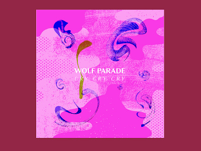 #6: Wolf Parade - Cry Cry Cry abstract album art artwork branding color fun illustration music pattern texture wavvy