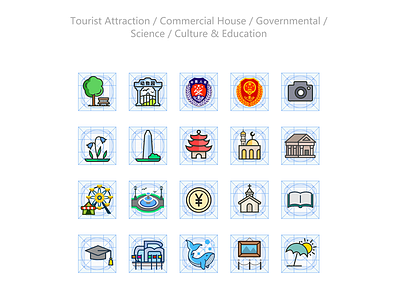 Map POI icons