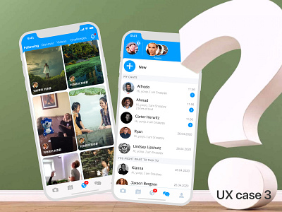 UX Case 3 - which screen to be main? mobile ux
