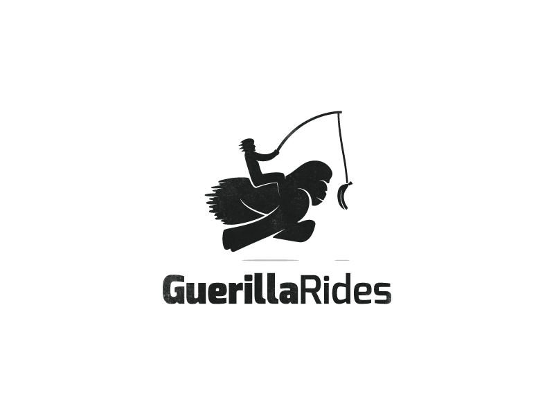 Guerilla Rides Logo by Jared Brady on Dribbble