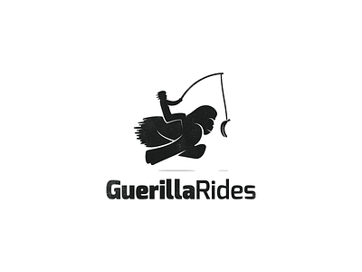 Guerilla Rides Logo banana gorilla guerilla logo pole ride rides