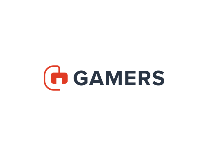 Gamers Logo Animation animated animation controller game gamers games gif logo logo animation