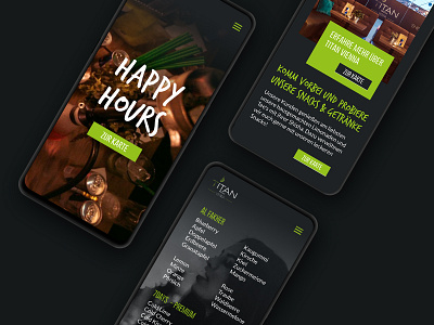 Titan Longue web app UI app app design cafe cafe app clientwork design germany pub pub app pub ui restaurant restra restra ui titan titan longue ui ui ux uidesign uiux work