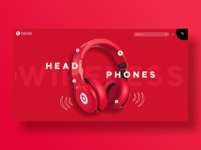 beats landing page UI app app design app ui banner beats creative design design app headphone ios app landing page ui landingpage ui ui ux ui design uidesign uiux ux ux ui uxui