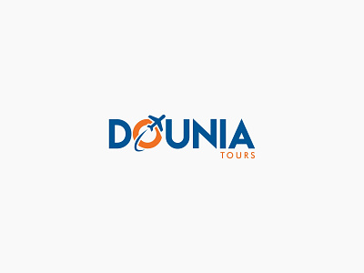 Dounia Tours logo Design brand branding crative design logo logo a day logo design logo designer logo mark logodesign logos logotype tavel tour tour logo tourism tourist tours travel travel logo
