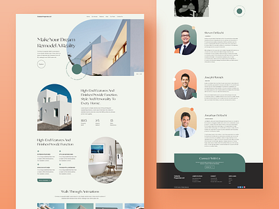 House architecture landing page UI design architecture building creative design home home page ui hotel house landing page luxury room ui ui ux ui design uidesign uiux web web design website