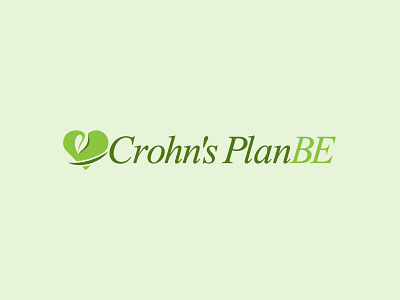 Crohn's PlanBE - Logo flat design logo logodesign vector
