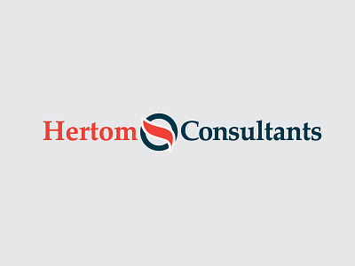 Hertom Consultants - Logo flat design logo logodesign vector