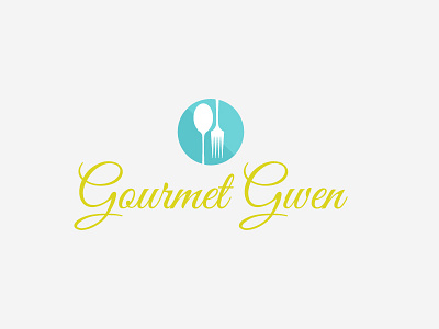 Gourment Gwen - Logo flat design logo logodesign vector