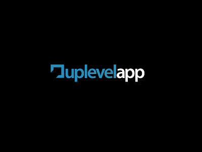 Up Level App - Logo flat design logo logodesign vector