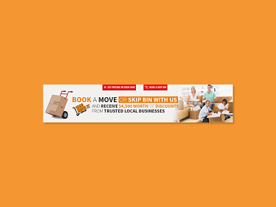 1800 move it - Banner Ad banner ad banner design