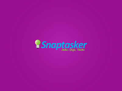 Snaptasker - Logo Design branding flat design graphic design icon design illustration illustrator logo logodesign typography vector