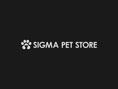 Sigma Pet Store - Logo Design