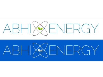 ABHI ENERGY LOGO branding design flat logo photoshop