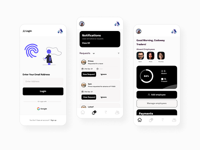 Employee Management employee management uidesign uxdesign