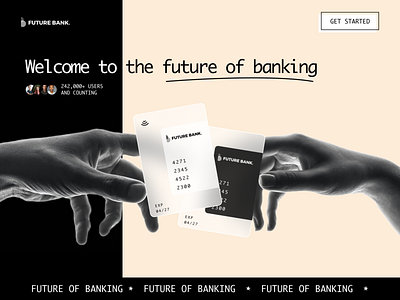 Futuristic banking UI Part 2 branding designinspiration uidesign uxdesign