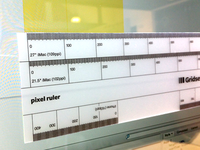 Gridset Pixel Ruler pixels resolution ruler