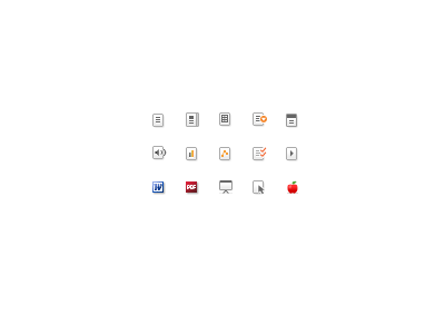 Content Icons