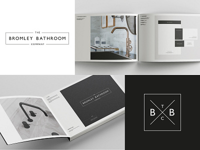 The Bromley Bathroom Company Brand brand design brand identity branding branding design design graphic design illustrator logo minimal vector