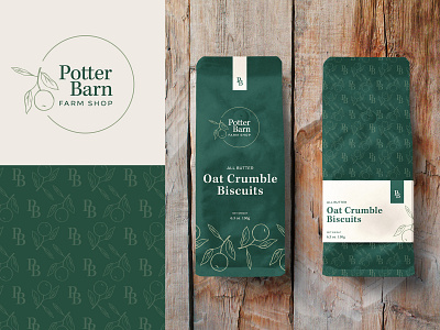 Potter Barn Brand Design brand design brand identity branding branding design design graphic design illustration illustrator logo vector