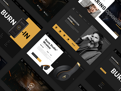 MEVIUC HEADSET ui ux web