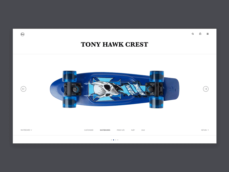 skateboard web principle skateboard ui ux web