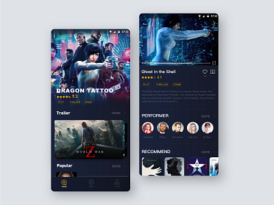 Film Application Design ui ux 品牌 图标 应用 设计