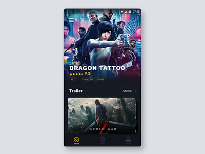 Film Application Design ui ux 品牌 图标 设计