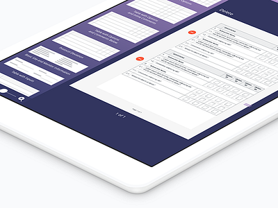 ClinOps / Form Builder app builder form healthcare interface investigation ios ipad medical tablet ui ux