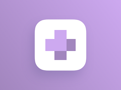 ClinOps App Icon app branding emblem healthcare icon identity ios ipad logo logotype mark medical