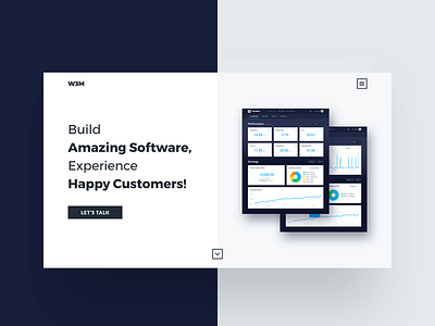 Company Landing Page