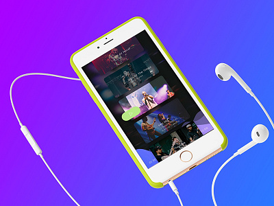 Music List Mobile Ui Kit