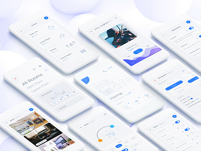 Smart Home Mobile App By Angelbi88 On Dribbble