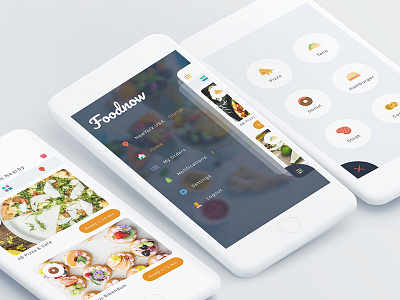 Foodnow Mobile App app food foodnow kit mobile ui ux