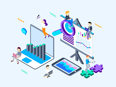 E Commercial Isometric